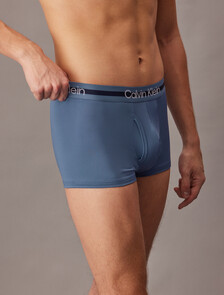 Refined Micro Stretch Low Rise Trunks 3 Pack, Moonlight Blue/High Rise/Black, hi-res