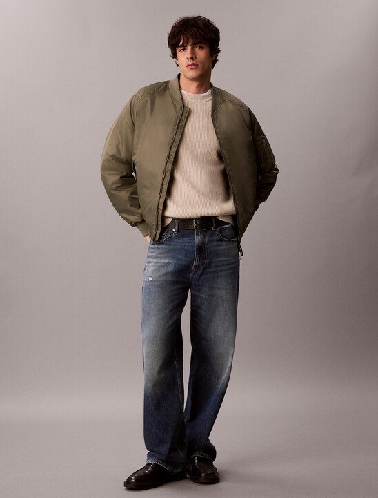 Wool Blend Ribbed Jumper