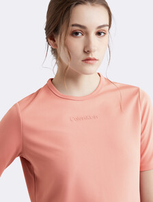 Cropped Gym T-shirt, ASH ROSE, hi-res