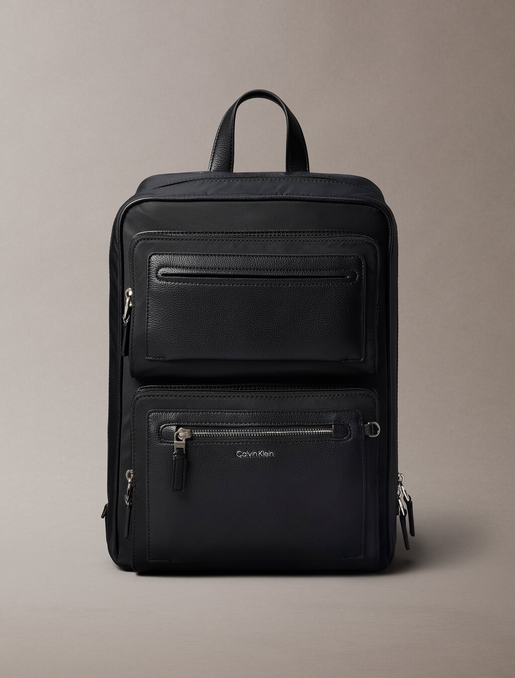 Square Laptop Trolley Backpack, Black, hi-res