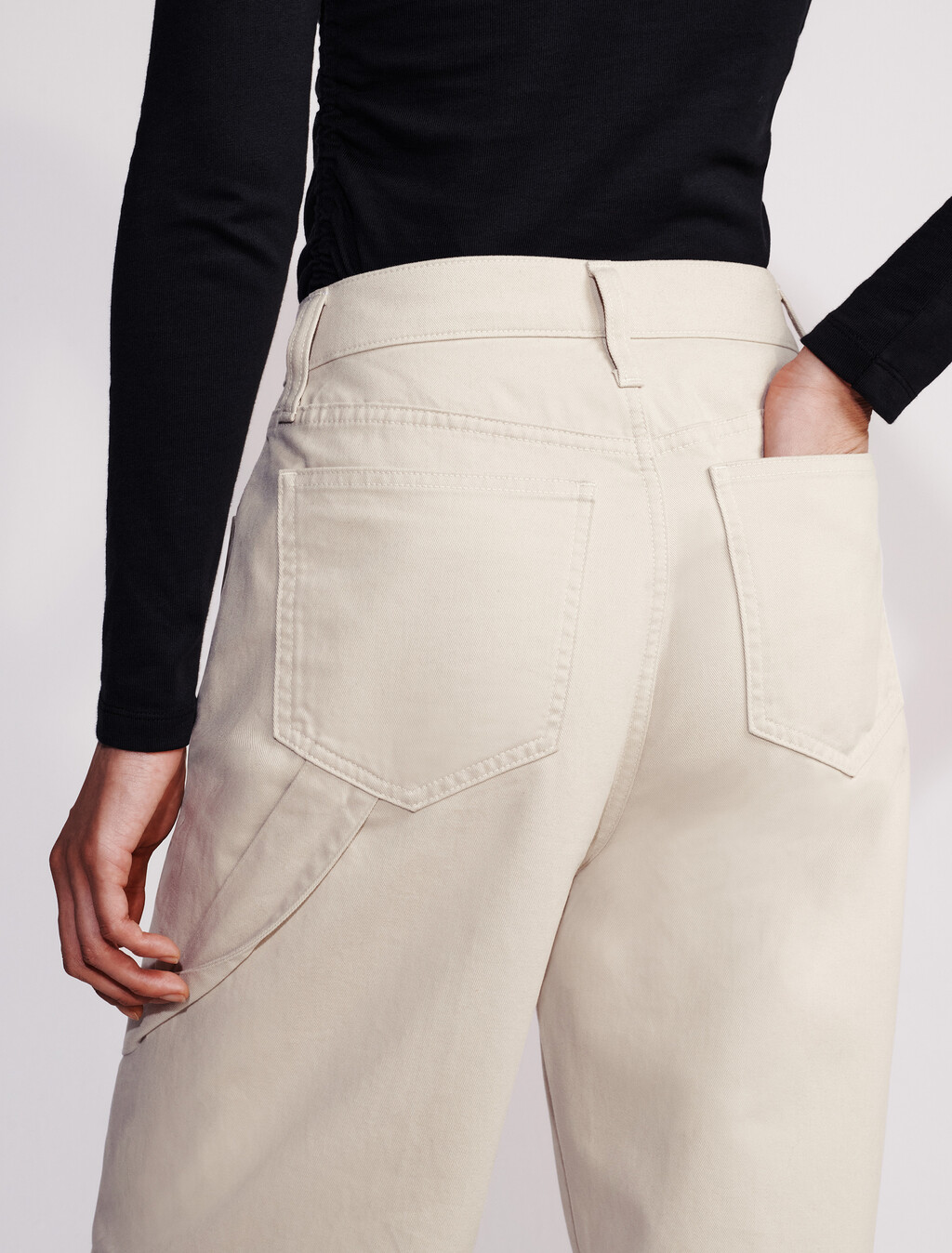 Wide Leg Cargo Pants, Peyote, hi-res