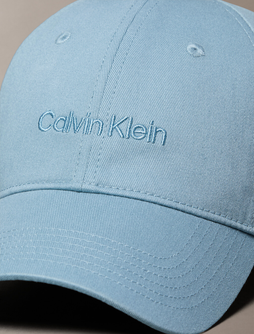 Logo Embroidery Baseball Cap, Smoke Blue, hi-res