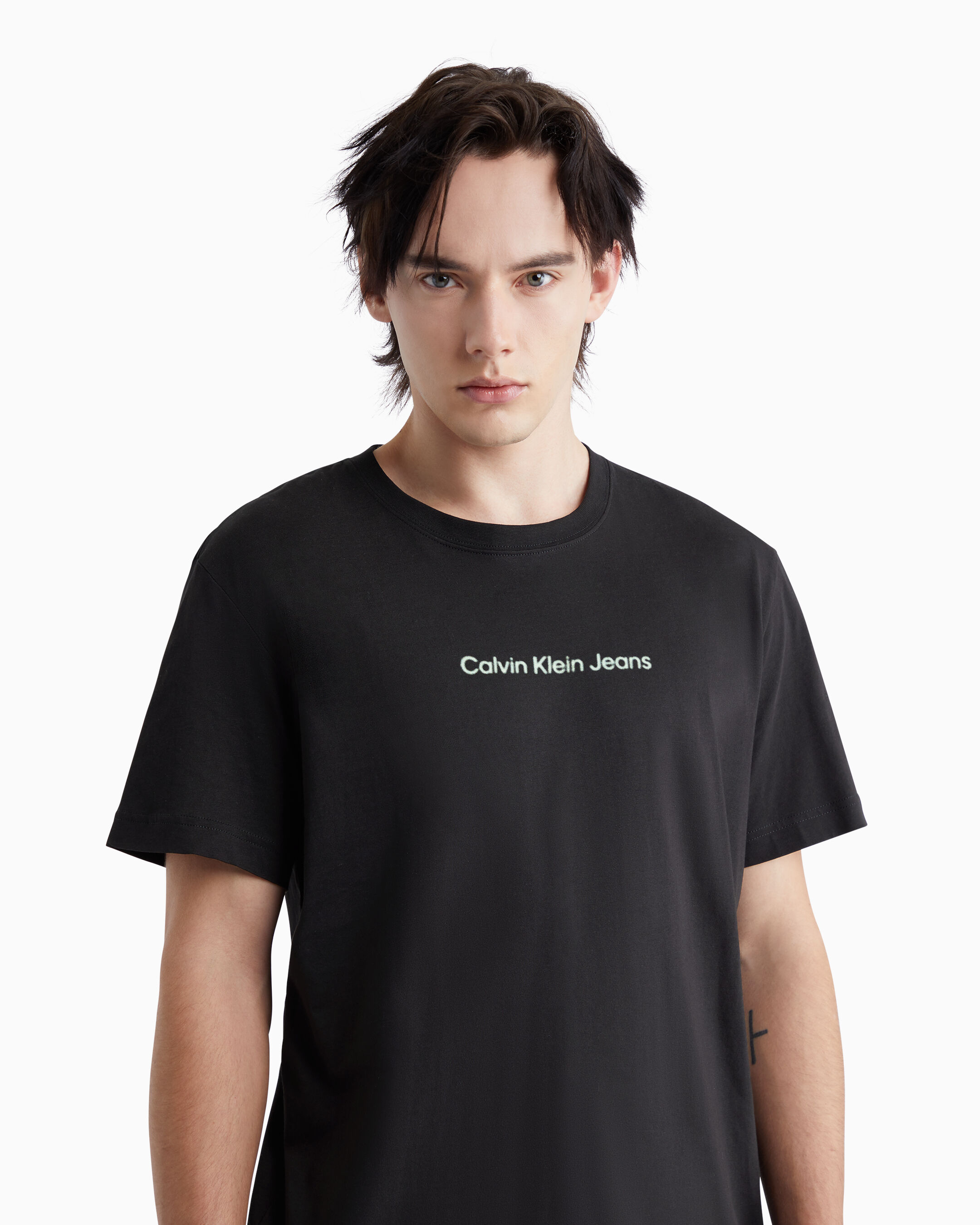 Senses Monogram Graphic Tee black Calvin Klein Malaysia