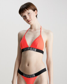 Intense Power Triangle Bikini Top, Bright Vermillion, hi-res
