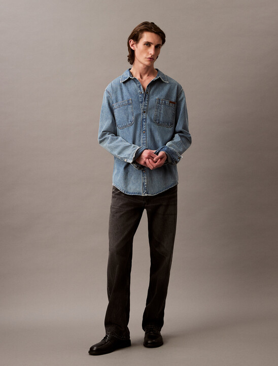 Relaxed Denim Shirt