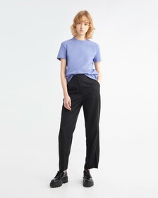 CLASSIC SLIM TEE, Bleached Denim, hi-res
