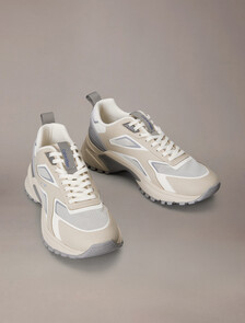 Trailblazer &mdash; Ripstop Runner Trainers, Oatmeal/Marshmallow/Cloudburst, hi-res