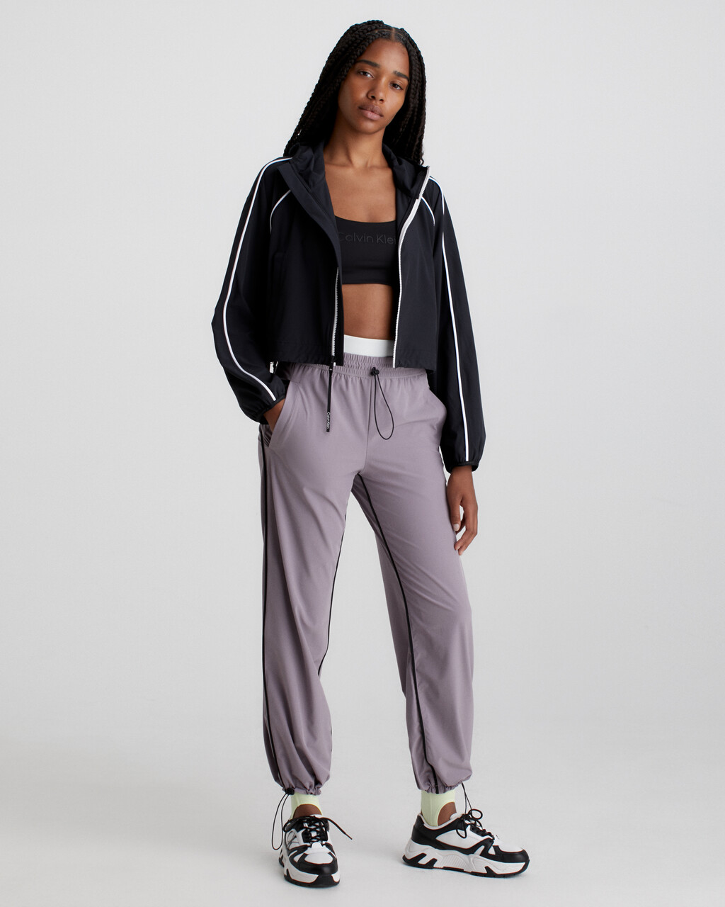 Cropped Windbreaker, BLACK BEAUTY, hi-res