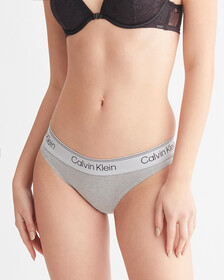 Athletic Cotton Tanga, Athletic Grey Heather, hi-res