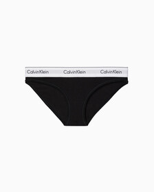 Modern Cotton Bikini, Black (Legacy 001), hi-res