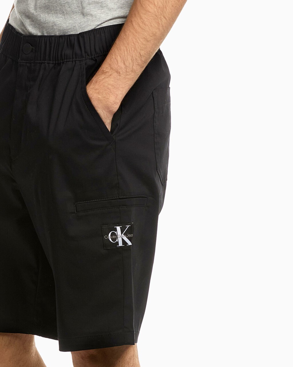 PULL ON STRETCH SHORTS, BLACK BEAUTY 00, hi-res