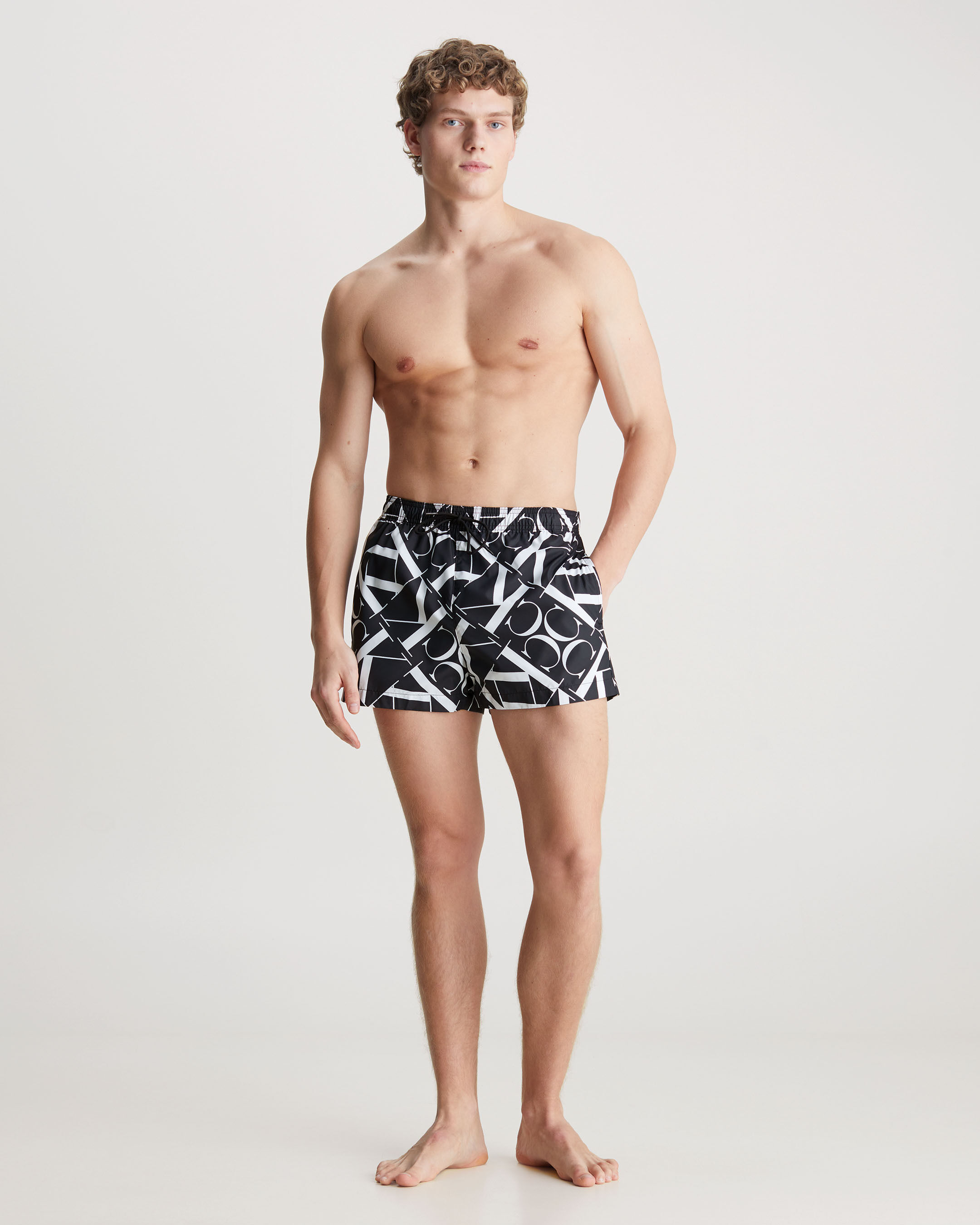 Mens swim shorts calvin klein 2025