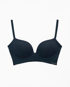 Invisibles Push Up Plunge Bra, Blueberry, hi-res