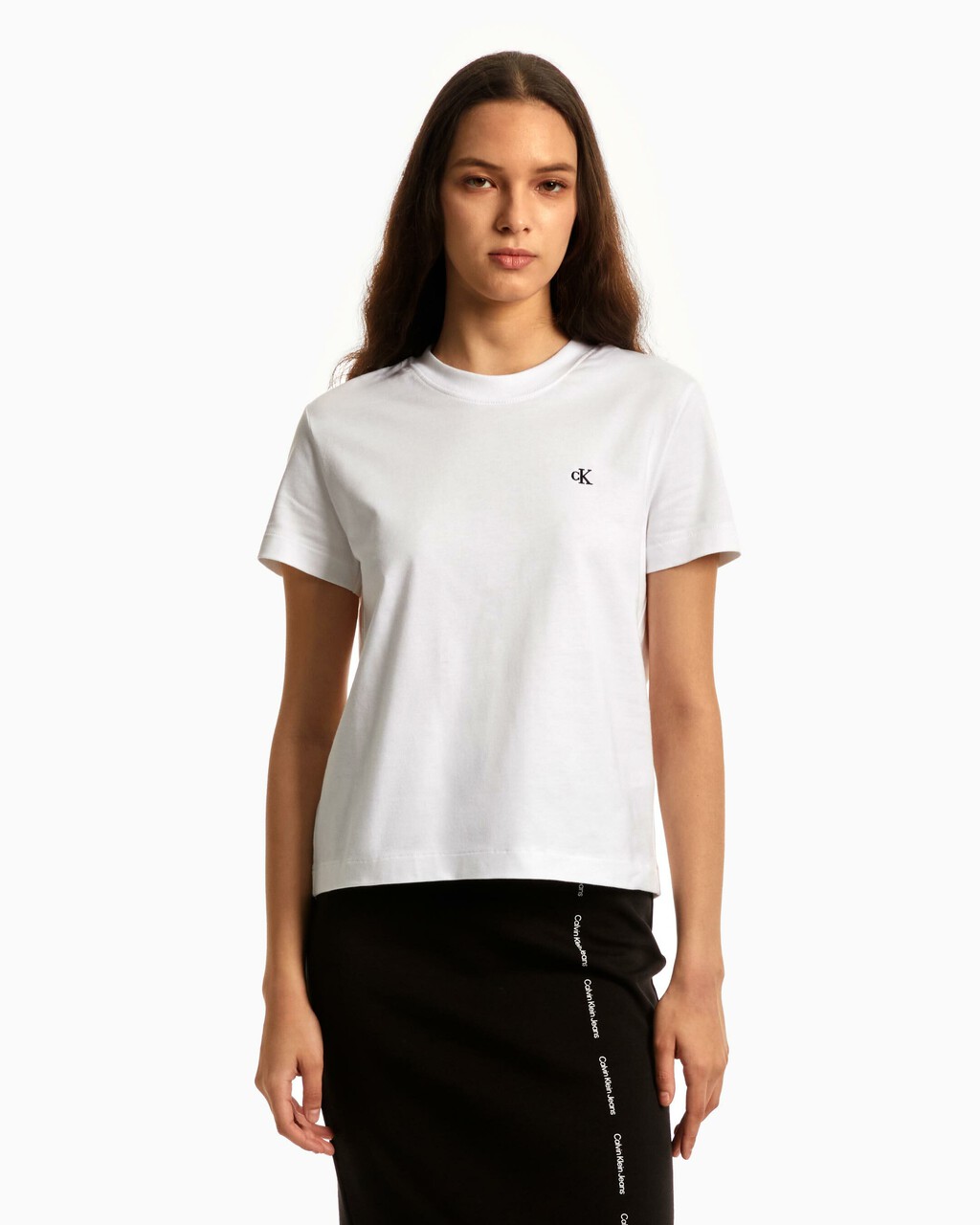 CLASSIC SLIM TEE, Brilliant White, hi-res