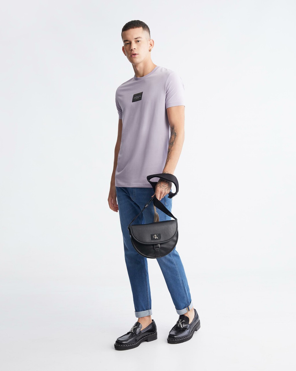 Ultimate Stretch Modern Taper Jeans, MID BLUE, hi-res