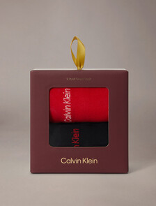 Lunar New Year Crew Sock 2 Pack, BLACK / RED, hi-res