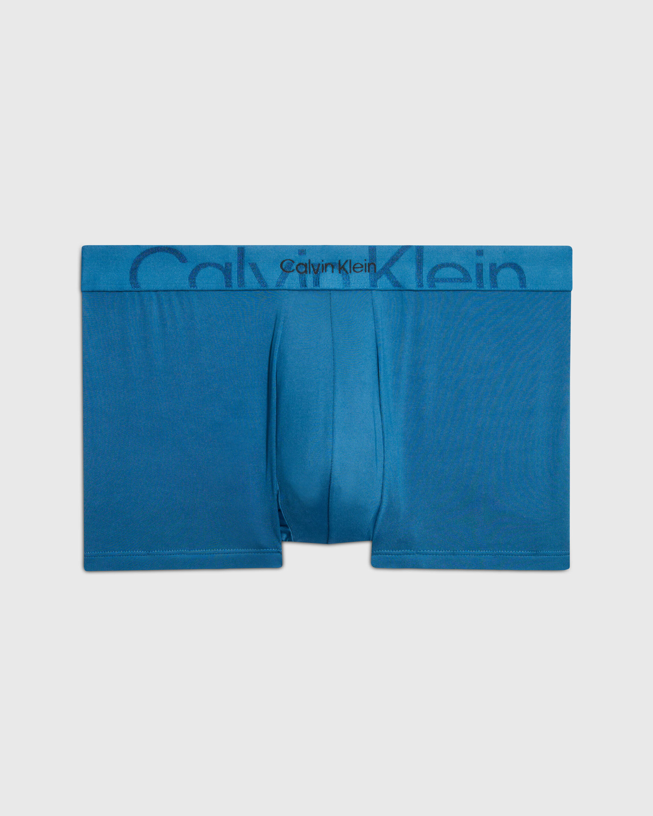 Embossed Icon Microfiber Low Rise Trunks Midnight Calvin Klein