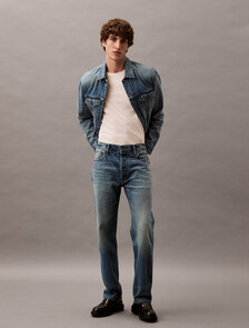 Cotton Silk Jersey Tee, Chalk, hi-res