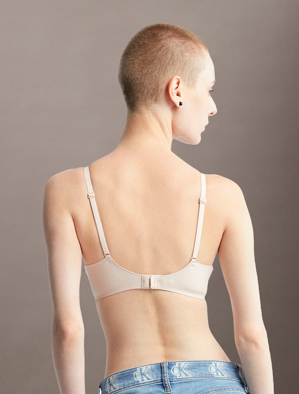 Invisibles Line Extension Push Up Plunge Bra, Beechwood, hi-res