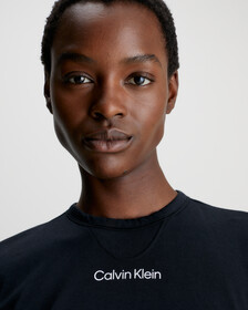 Ck Athletic Fitted Tee, BLACK BEAUTY, hi-res