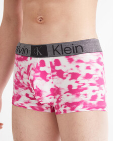 Calvin Klein 1996 Low Rise Trunks, BLUR FLORAL_PALACE PINK, hi-res
