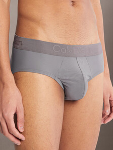Ck Black Micro Hipster Briefs, Grey Sky, hi-res