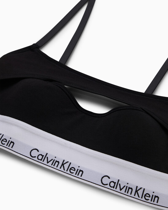 Modern Cotton Deconstructed Lightly Lined Bralette