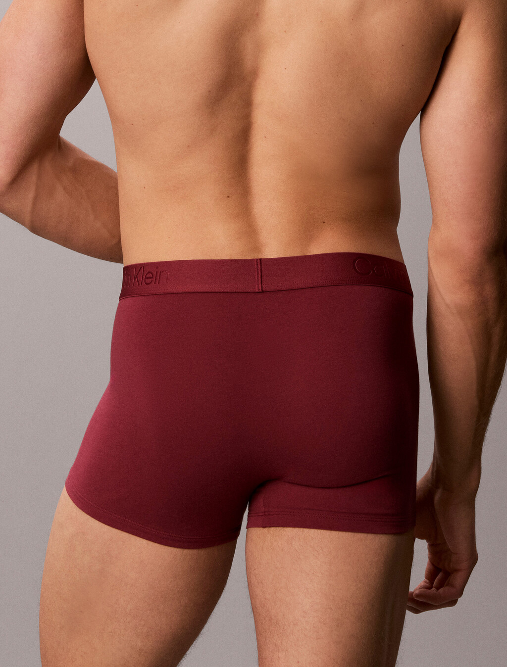 Trunks - CK Black Cotton, Established Red, hi-res