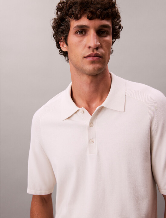 Tech Knit Viscose Polo