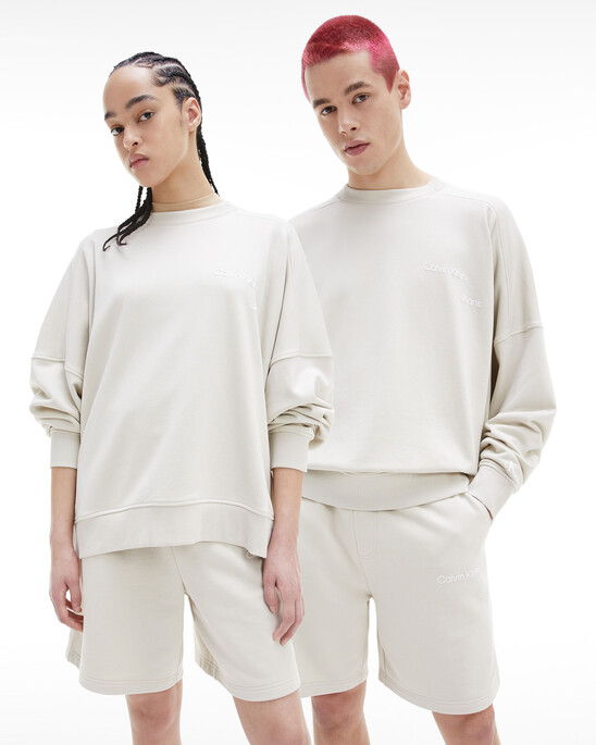 GENDER FLUID DISRUPTED LOGO SWEATSHIRT