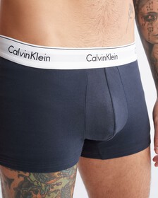 Modern Cotton Stretch Trunks 2 Pack, Wood Violet/Blueberry, hi-res