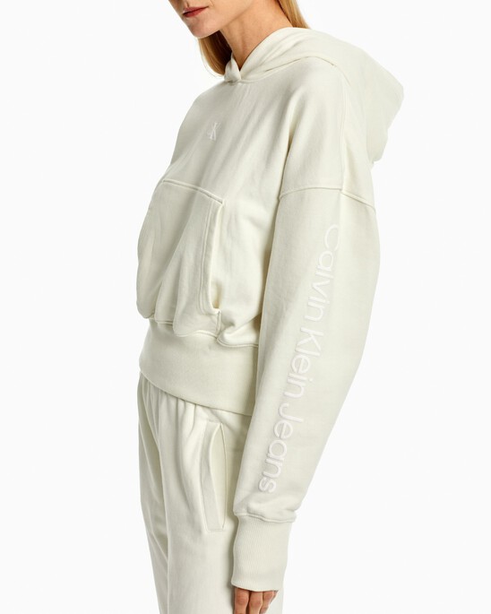 TWO TONE MONOGRAM HOODIE