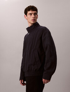 Tech Relaxed Blouson Jacket, Night Sky, hi-res