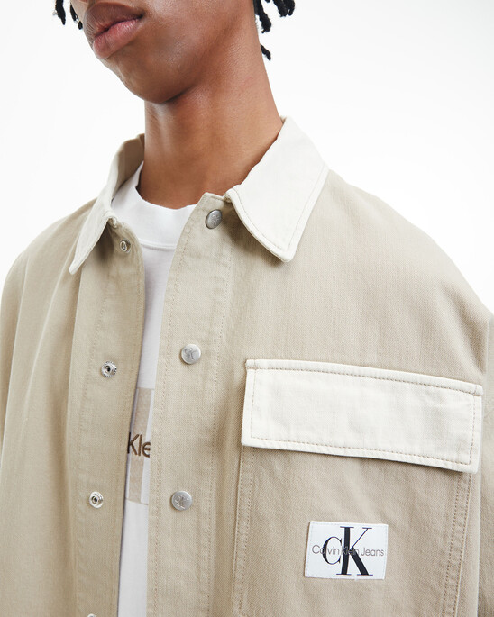 Oversized Utility Shirt Jacket