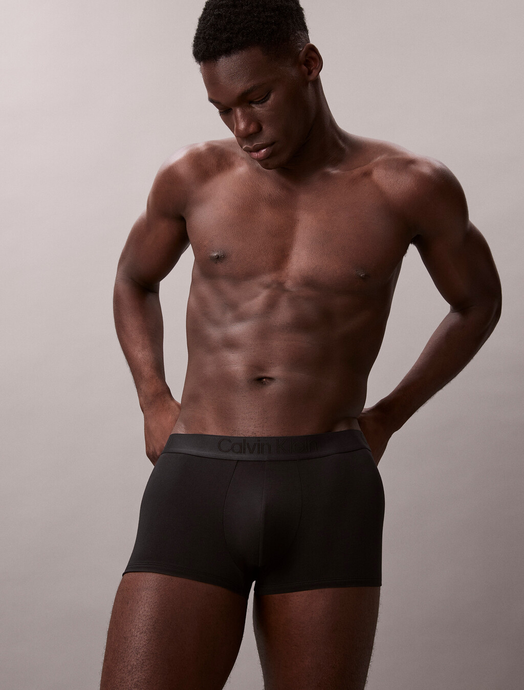 CK Black Low Rise Trunk 3 Pack, Black/Turbulence/Casual Blue, hi-res