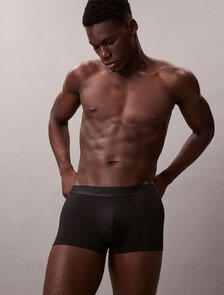 CK Black Low Rise Trunk 3 Pack, Black/Turbulence/Casual Blue, hi-res