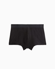 CK BLACK LOGO JACQUARD LOW RISE TRUNK, Black, hi-res