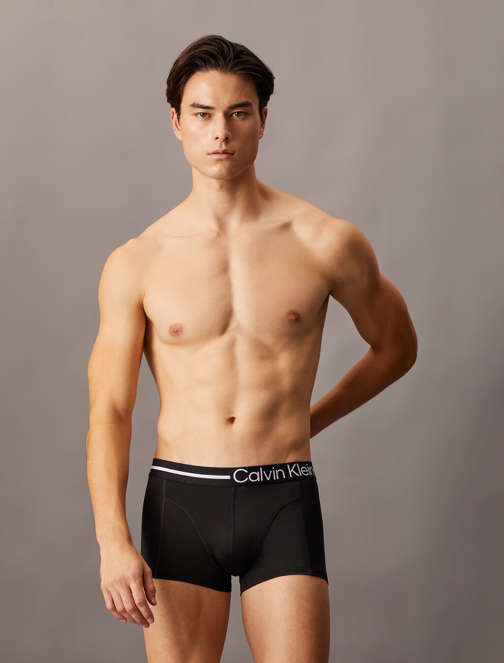 Renew Low Rise Trunks 3 Pack, Black, hi-res