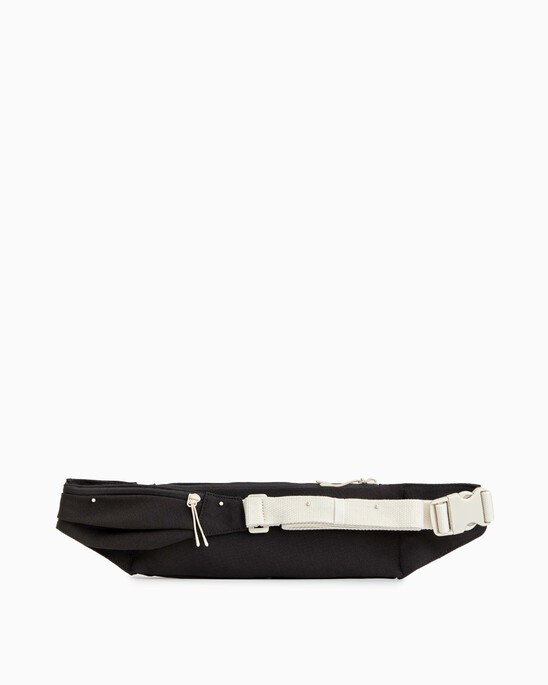 Athletic Black Fragmented Sling Bag