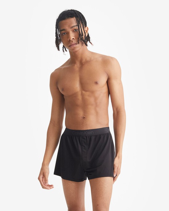 CK Black Pique Slim Boxers