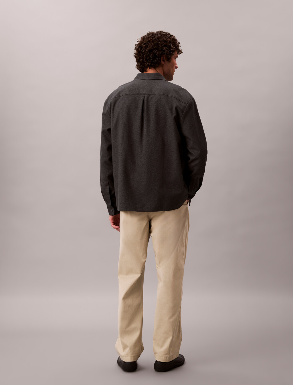 90s Straight Twill Chinos, Island Fossil, hi-res