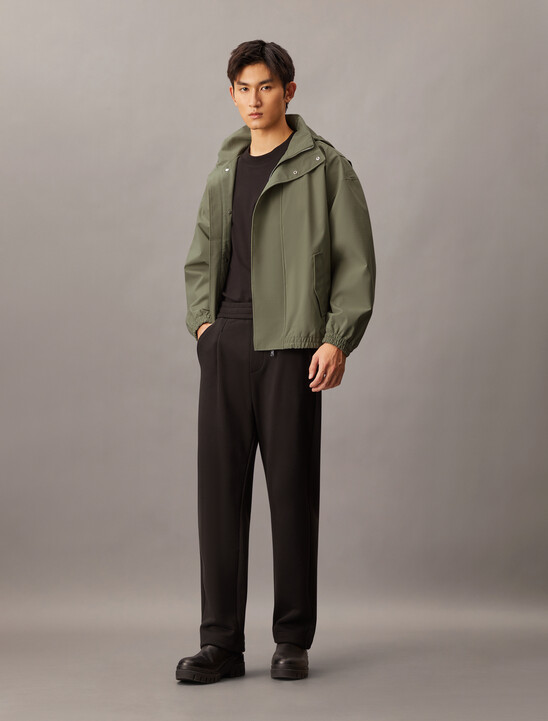 Packable Hooded Technical Jacket