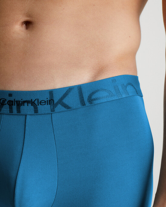 EMBOSSED ICON MICROFIBER LOW RISE TRUNKS