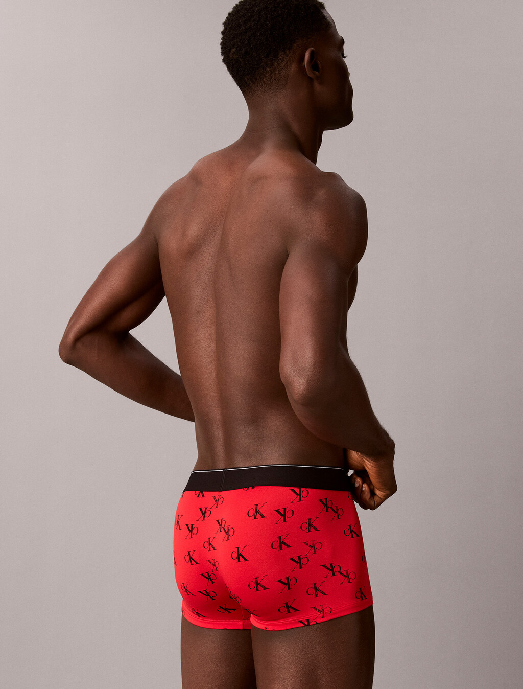 Graphic Monogram Low Rise Trunk, Smudge Logo CK Giga Goji Berry, hi-res