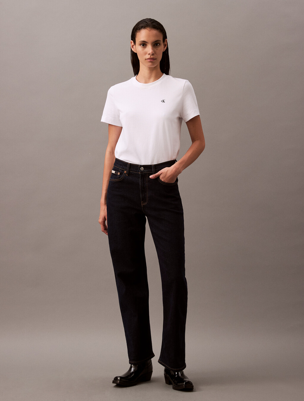 Classic Slim Tee, Brilliant White, hi-res
