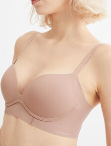 Invisibles Push Up Plunge Bra, Summer Taupe, hi-res