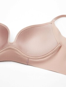 Invisibles Push Up Plunge Bra, Summer Taupe, hi-res