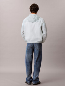 Nylon Hood Packable Jacket, Green Shade, hi-res