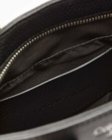 COLOR BLOCK TOTE, BLK/BRT WHT, hi-res