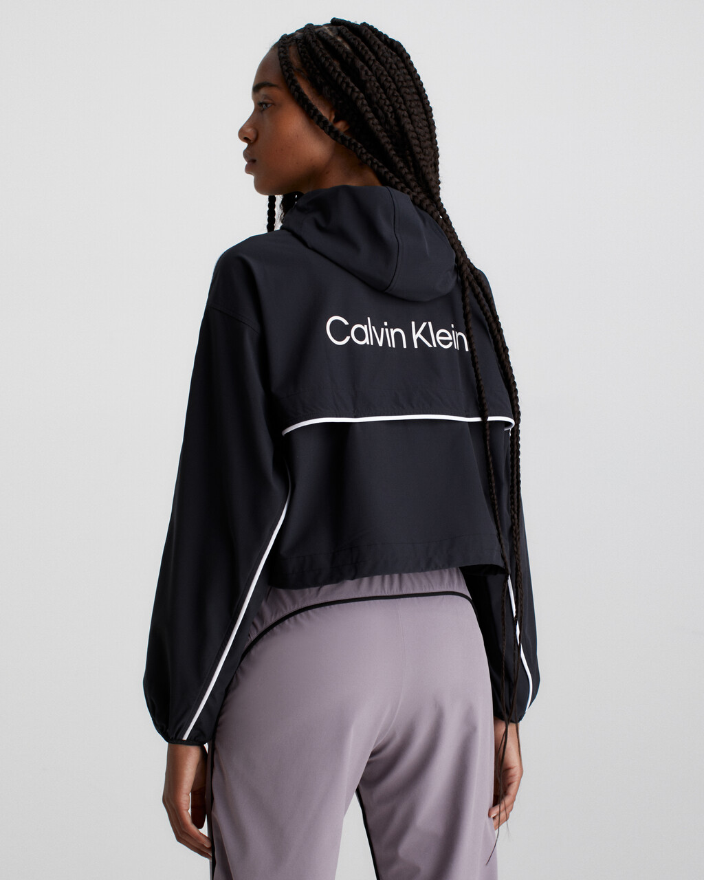 Cropped Windbreaker, BLACK BEAUTY, hi-res